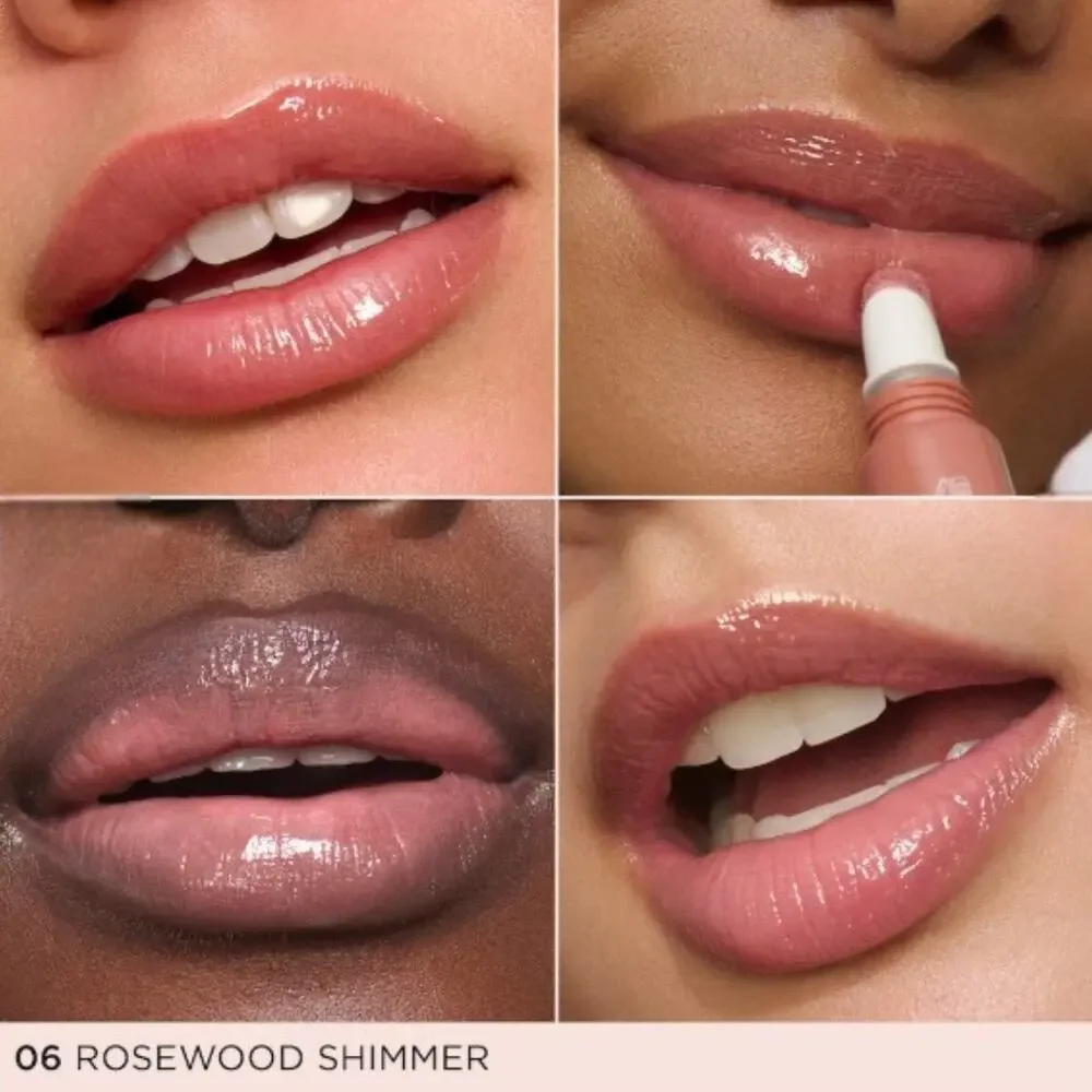 Clarins $30 Lip Perfector Lip Gloss Rosewood Shimmer NIB